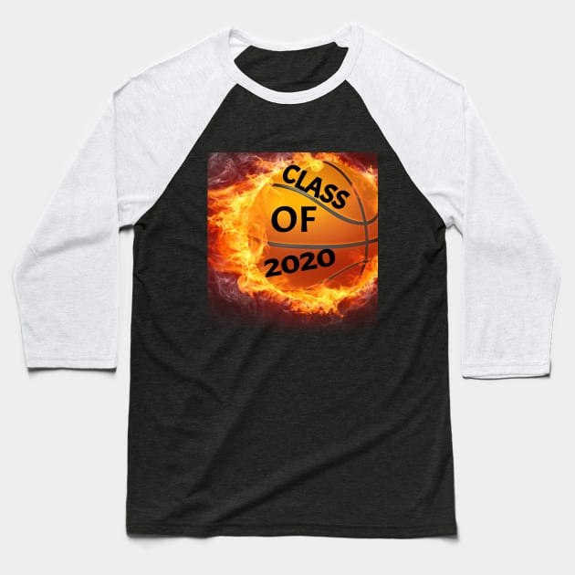 class of 2020 basketball Gift Idea Baseball T-Shirt by soufyane